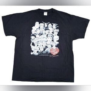Y2K 2011 I Love Lucy 60 Years Print Jerzees T-Shirt Size (XL)